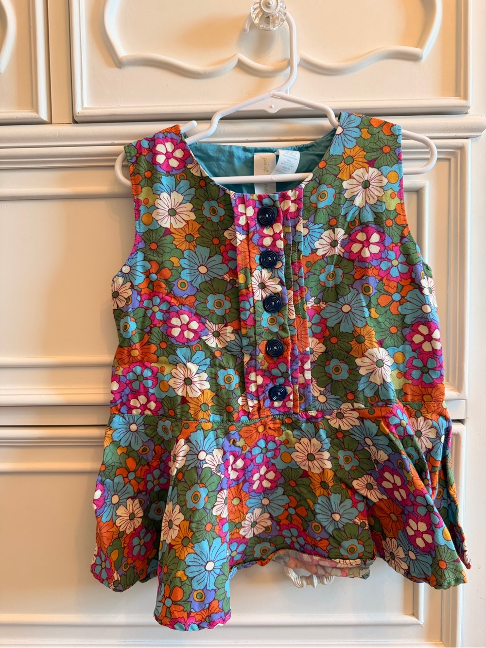Matilda Jane  Girls Flower Peplum Top